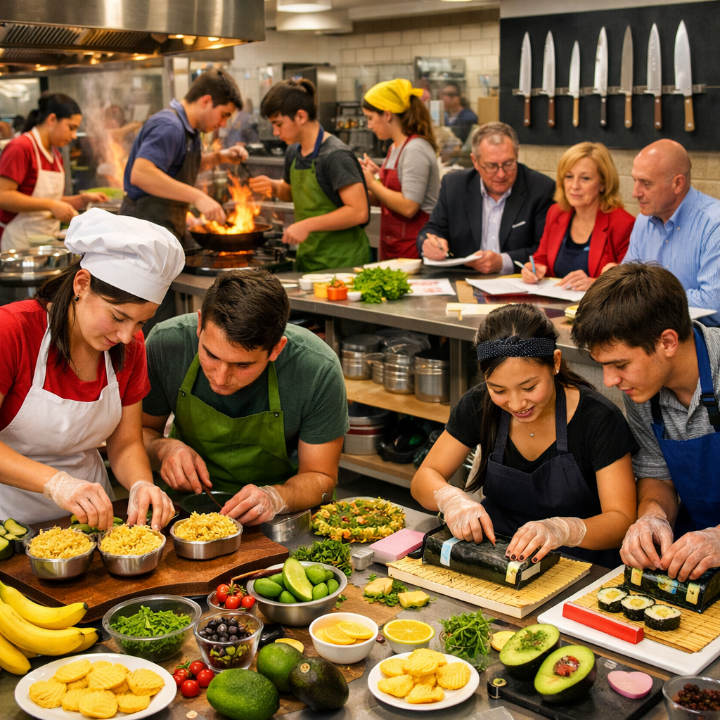 Butler Agriculture Students Put Culinary Skills to the Test in Annual Chopped Competition