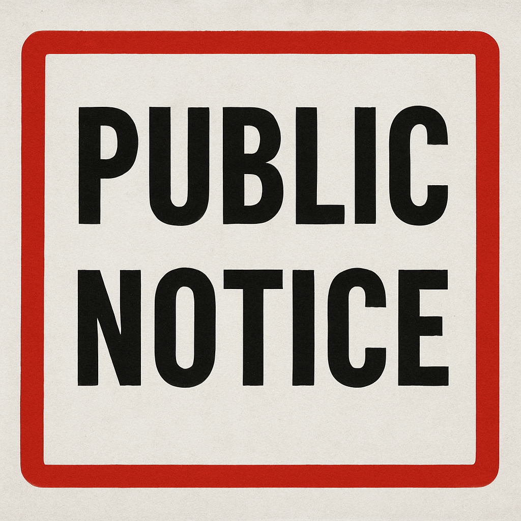 Public Notice