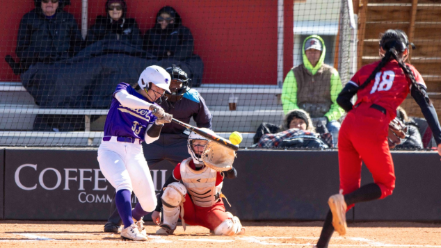 Grizzlies Split with Coffeyville, Earn First Win of Season