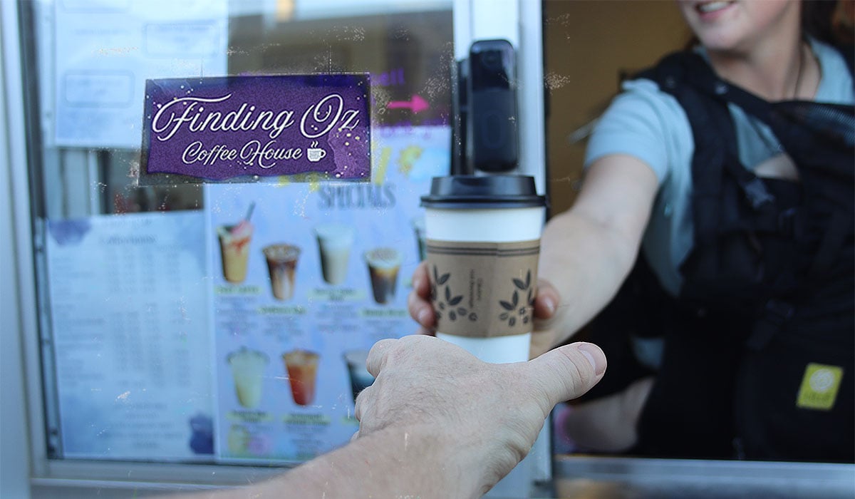 Local coffee house takes over: Find your peace, happiness